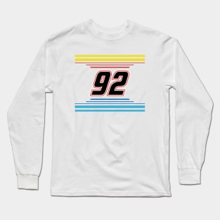 Josh Bilicki #92 2024 NASCAR Design Long Sleeve T-Shirt